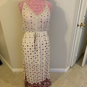 Floor length maxi dress
